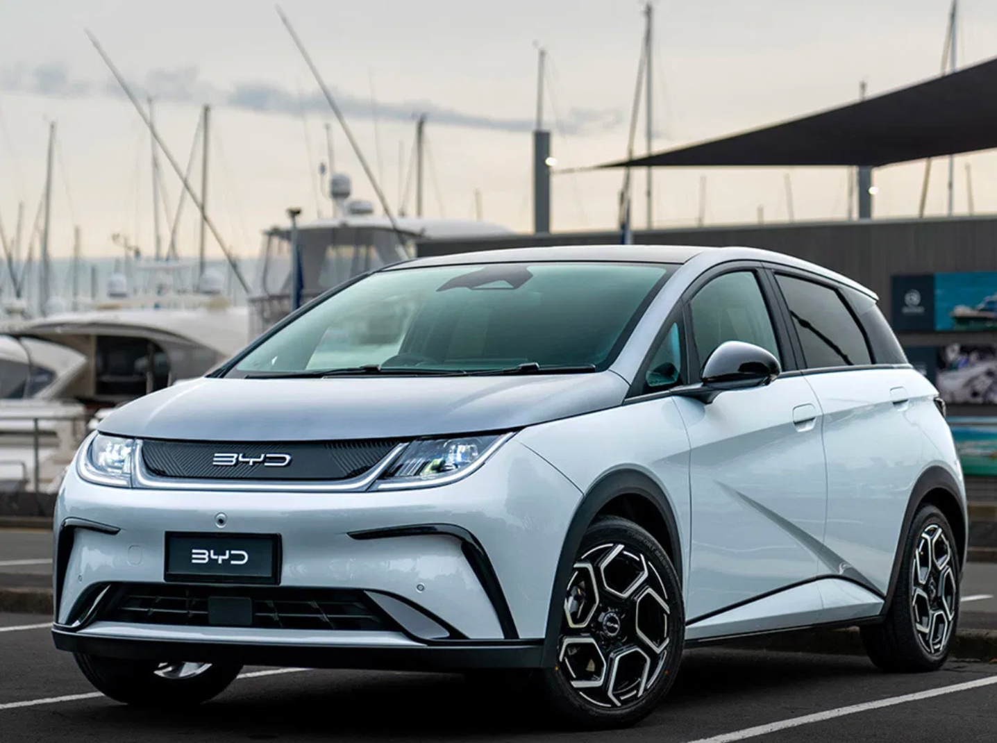 BYD DOLPHIN - DAILY RENTAL CAPE TOWN - WHITE AND GREY