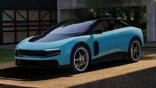Ferrari unveils its first electric car