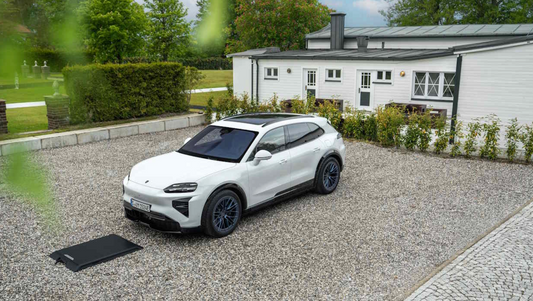 Porsche quietly unveils wireless EV charging