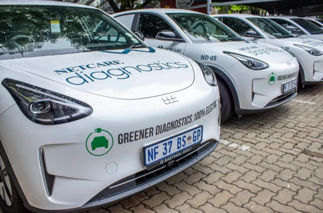 Netcare adds Geely electric vehicles to pathology transport fleet