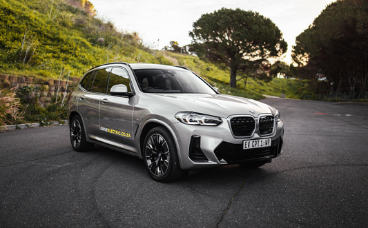 BMW iX3 SILVER - DAILY RENTAL CAPE TOWN