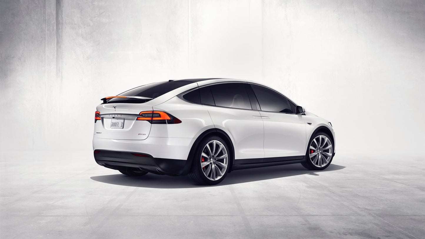 TESLA MODEL X - DAILY RENTAL JOHANNESBURG - PERFORMANCE WHITE