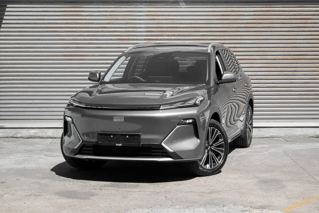 Geely E5 | From R1,595/day — Electric Rental Cape Town - Grey