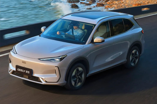 Geely E5 | From R1,595/day — Electric Rental Cape Town - Silver